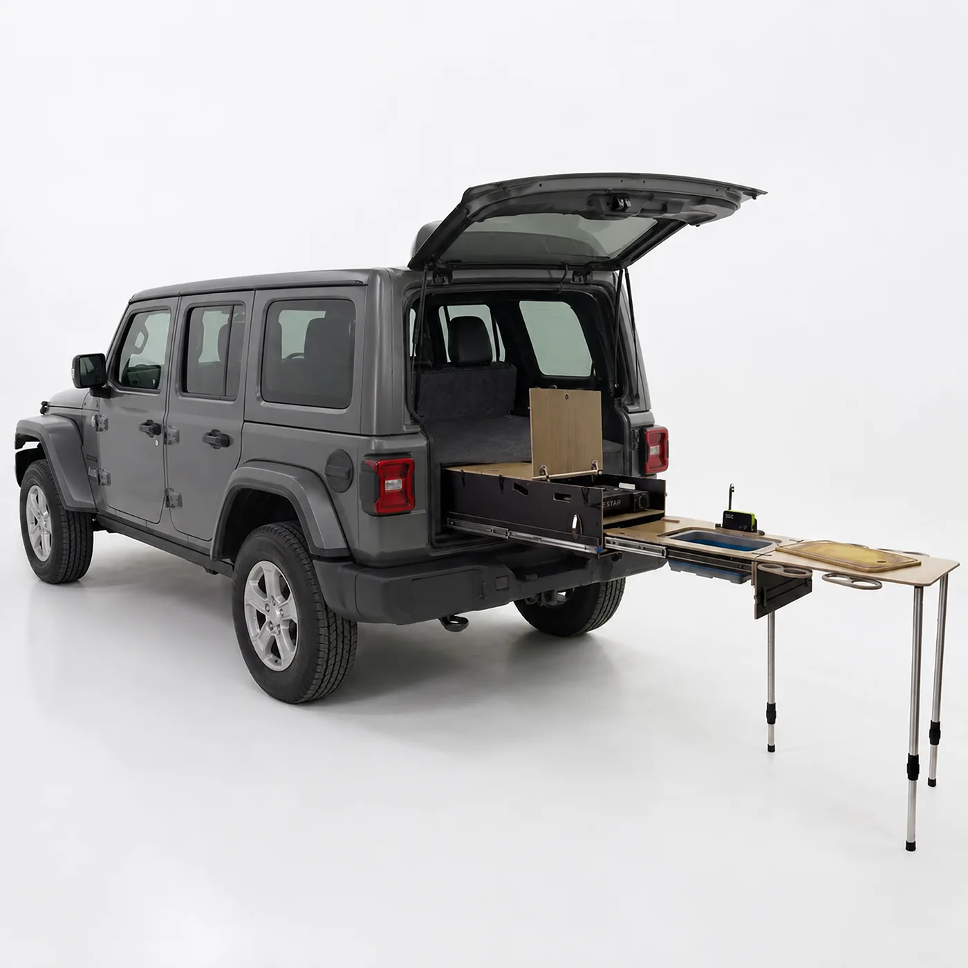 Органайзер Jeep Wrangler (пятидверный) — Премиум — фото 04